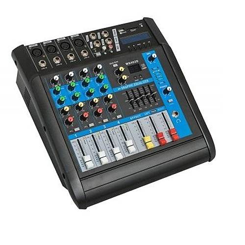 Globe Acoustic - 4 Kanal Power Mixer
