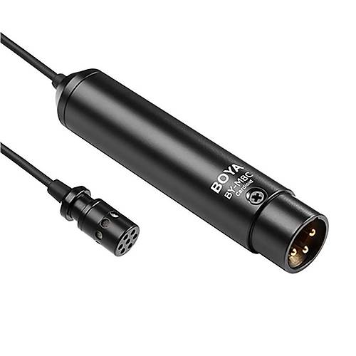 Boya BY-M8C Profesyonel Tek Yönlü XLR Yaka Mikrofonu