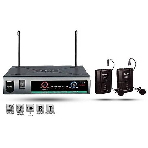 Roof R-720 YY UHF Analog Telsiz 2 Yaka Mikrofon