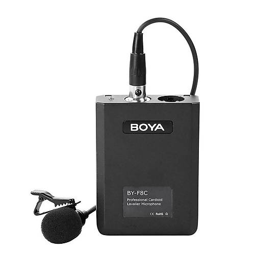 Boya BY-F8C Tek Yönlü Akustik Vokal Yaka Mikrofonu